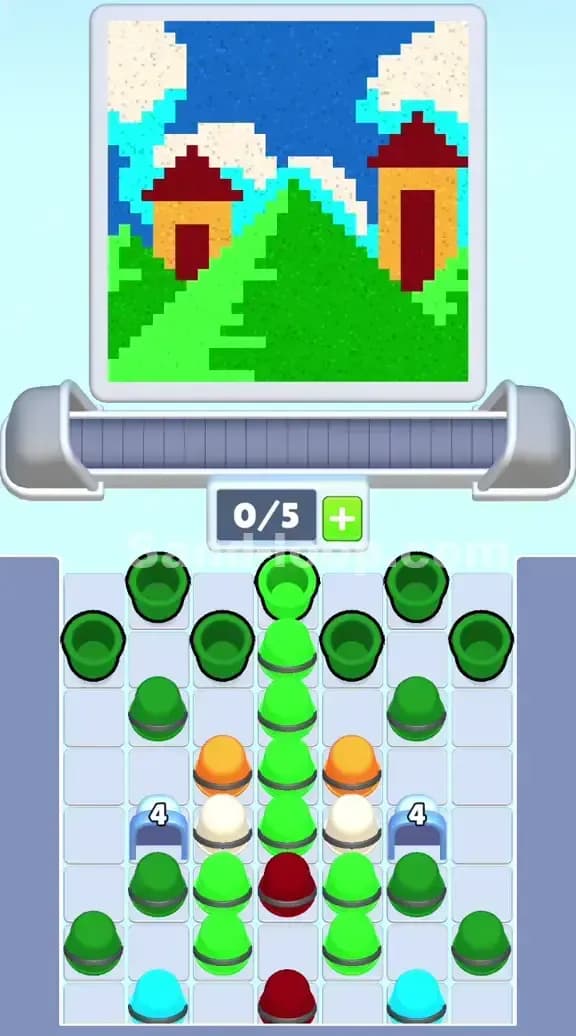 Sand Loop Level 186 Screenshot