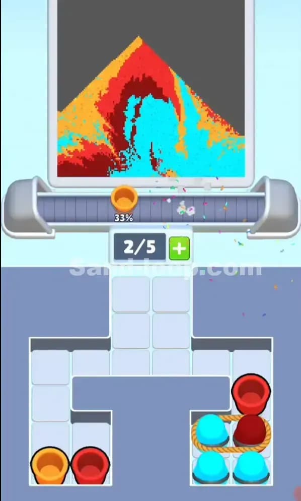 Sand Loop Level 151 Solution 2