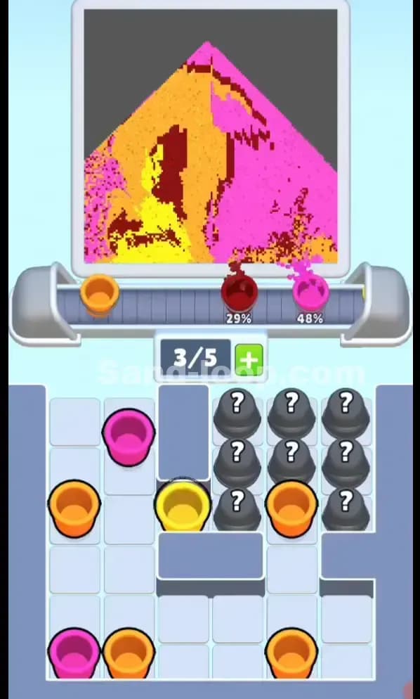 Sand Loop Level 124 Solution 1