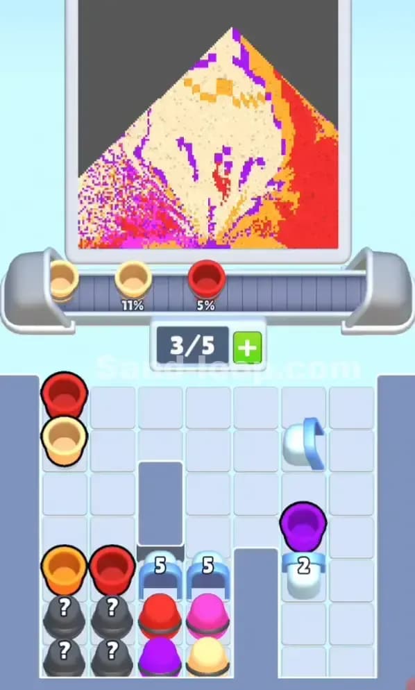 Sand Loop Level 64 Solution 1