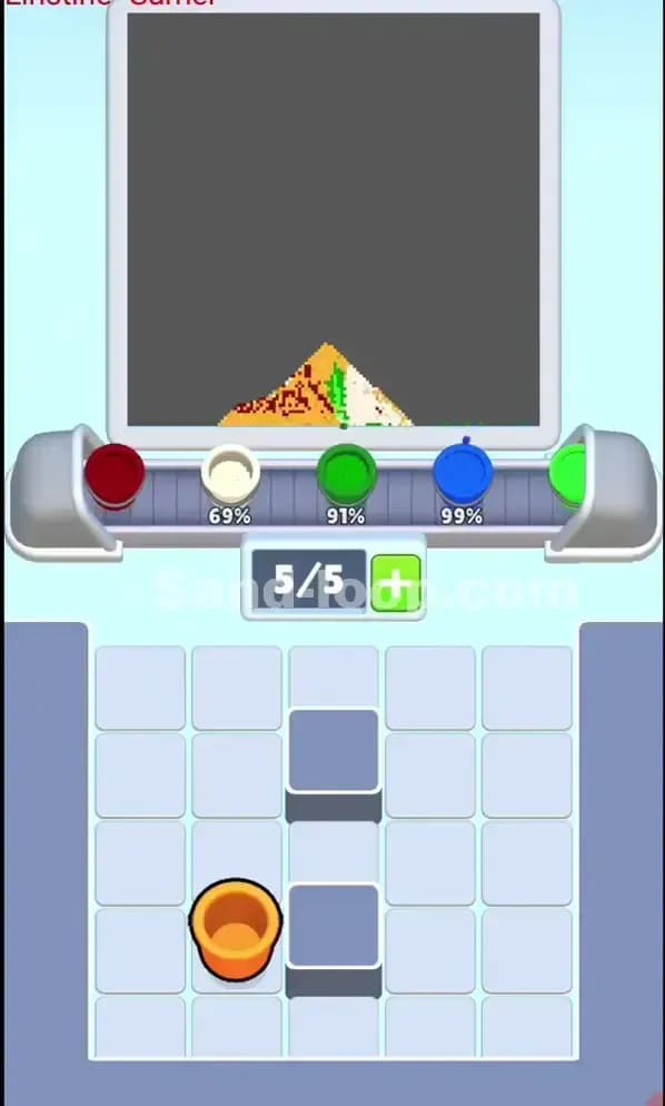 Sand Loop Level 55 Solution 3