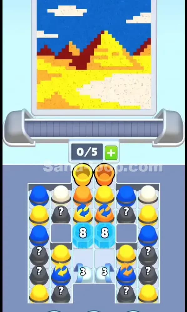 Sand Loop Level 73 Screenshot