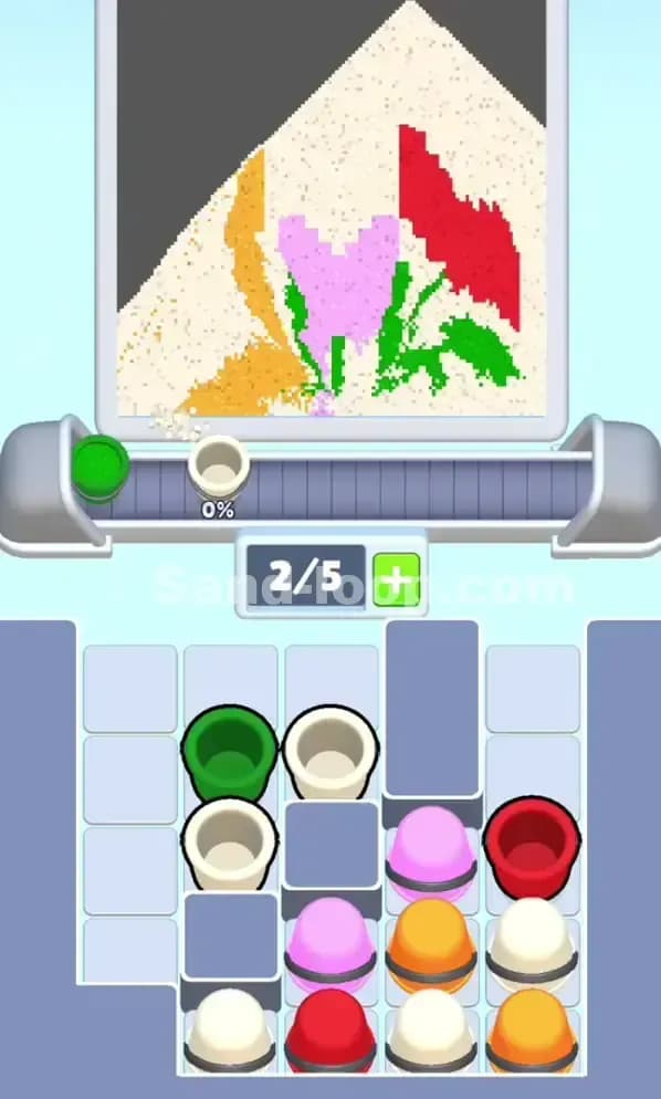 Sand Loop Level 44 Solution 1