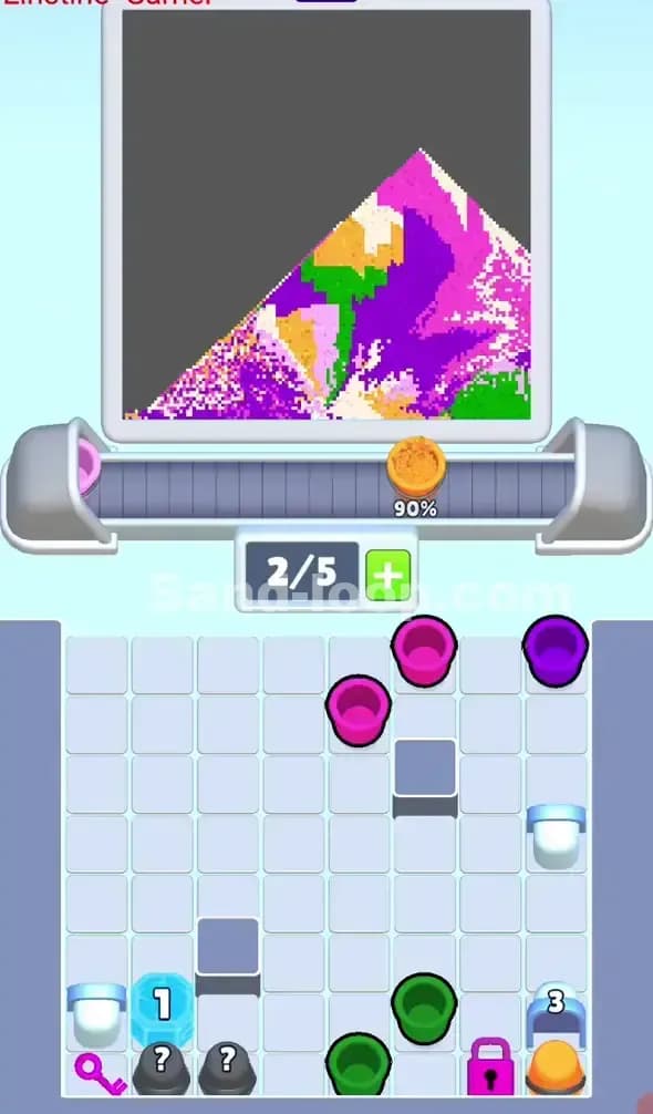 Sand Loop Level 135 Solution 2