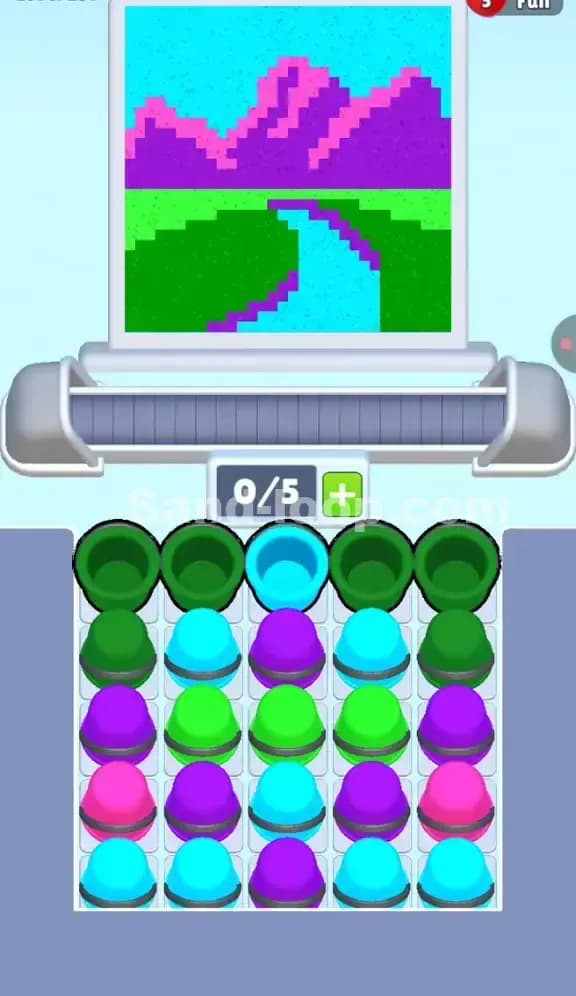 Sand Loop Level 257 Gameplay