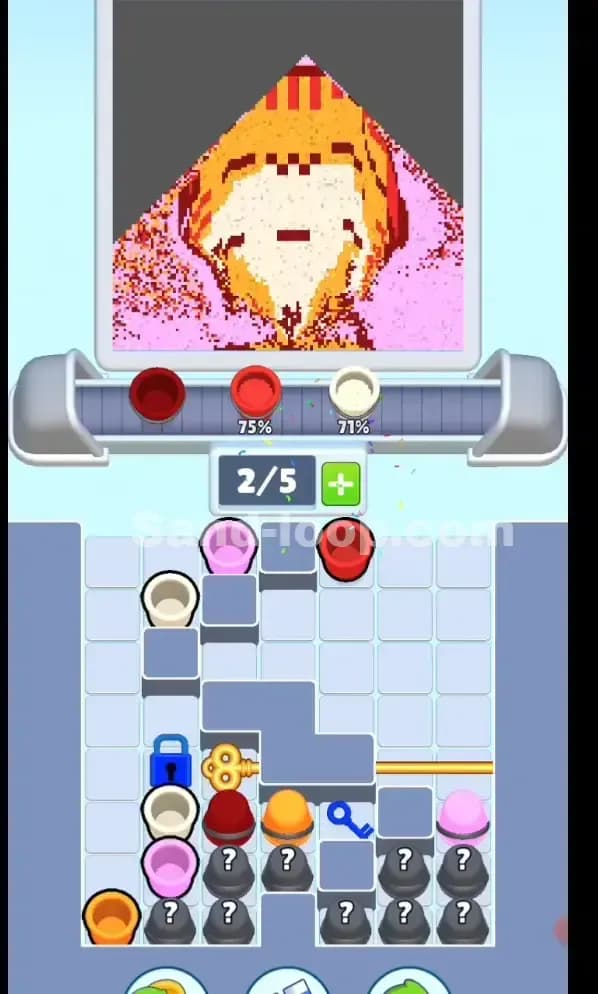 Sand Loop Level 113 Solution 1