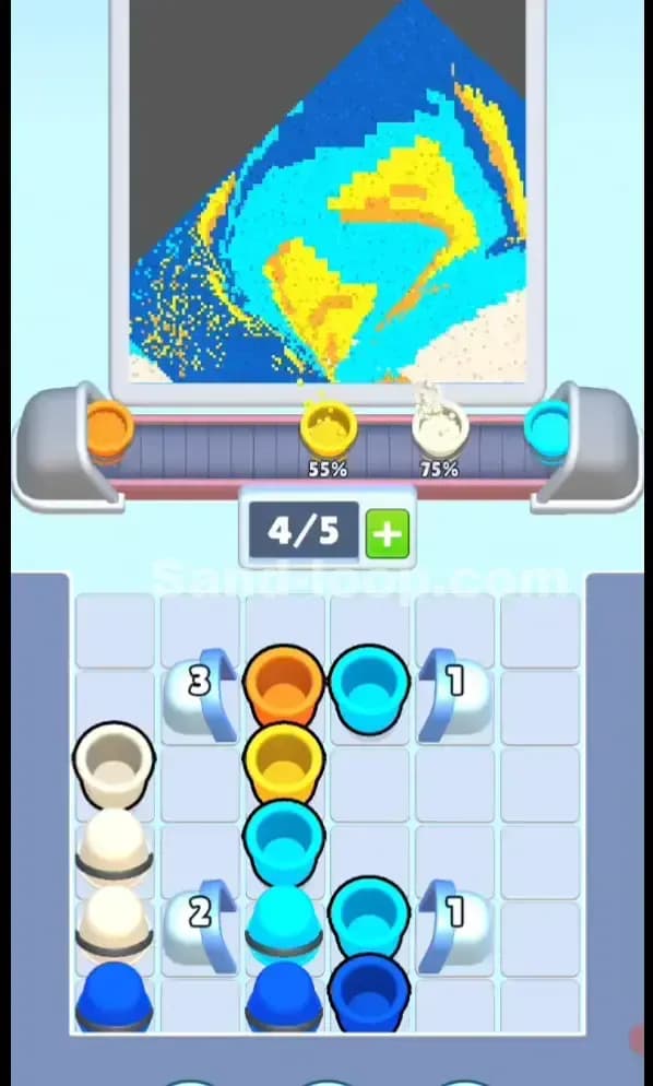 Sand Loop Level 110 Solution 1