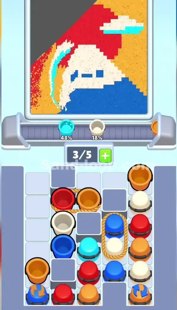 Sand Loop Level 445 Solution 1