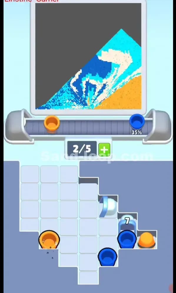 Sand Loop Level 133 Solution 2