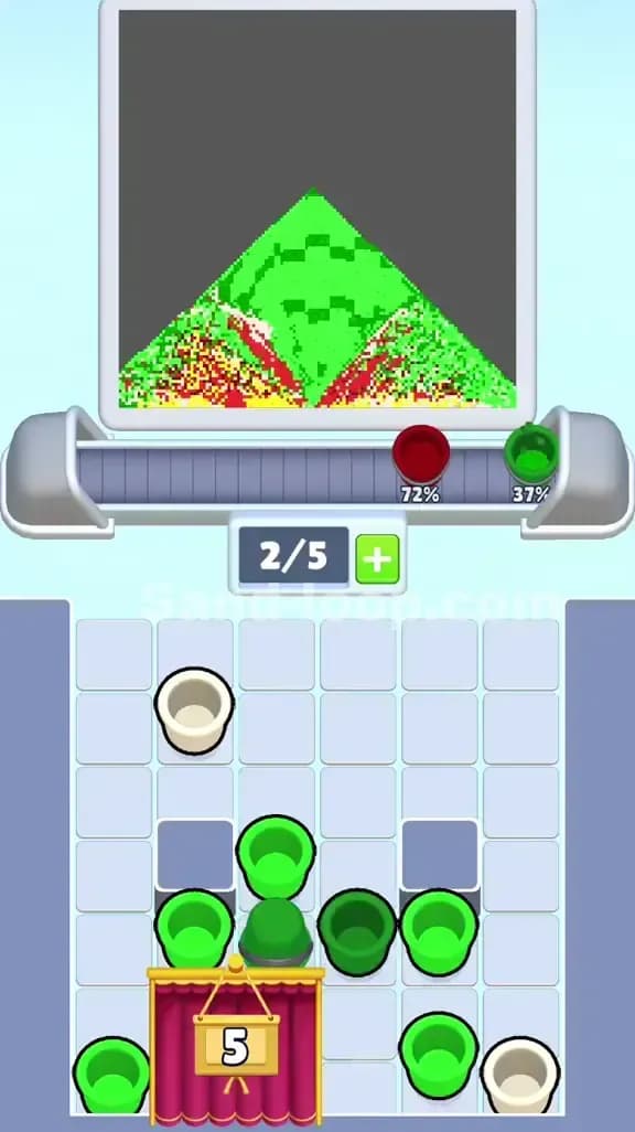 Sand Loop Level 329 Solution 2