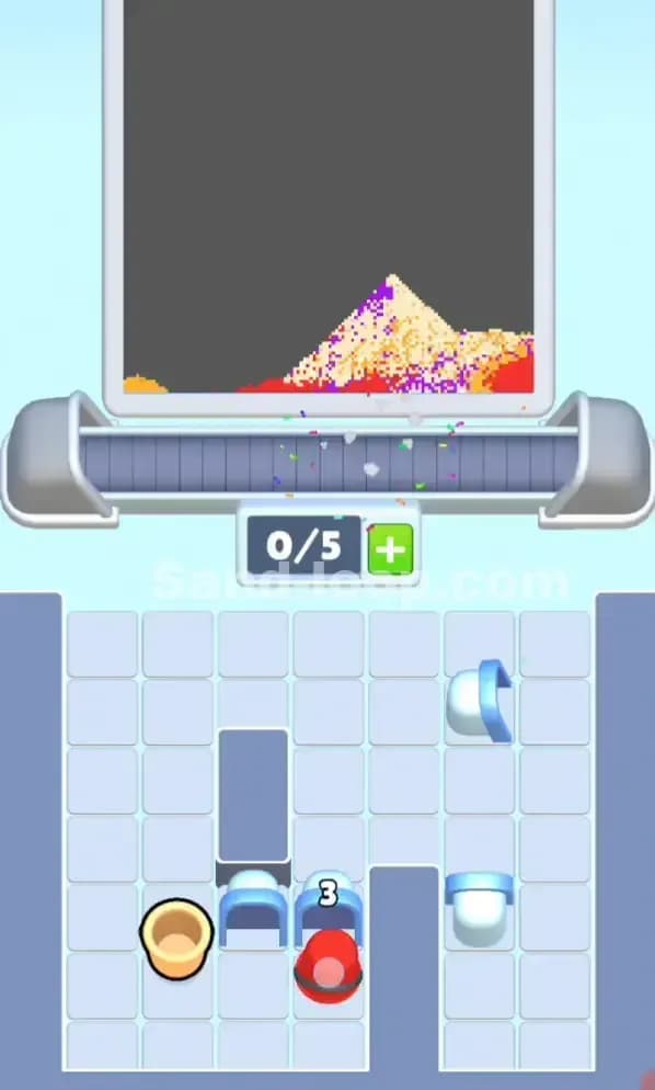 Sand Loop Level 64 Solution 3