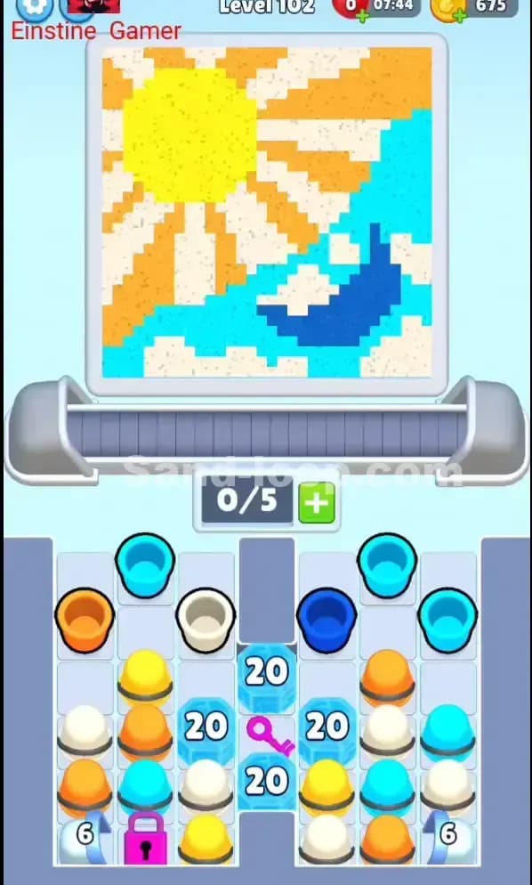 Sand Loop Level 102 Screenshot