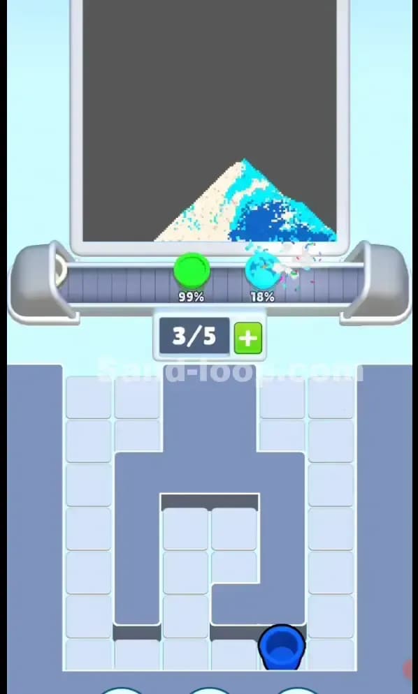 Sand Loop Level 153 Solution 3