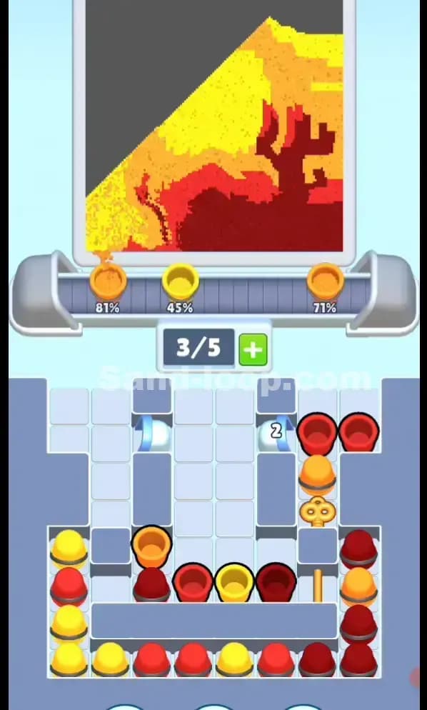 Sand Loop Level 114 Solution 1