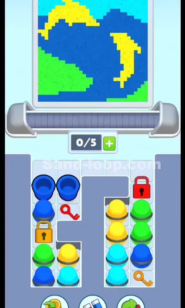 Sand Loop Level 81 Screenshot