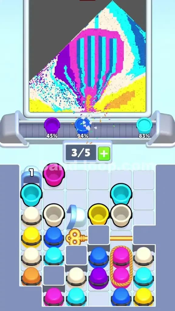 Sand Loop Level 444 Solution 1