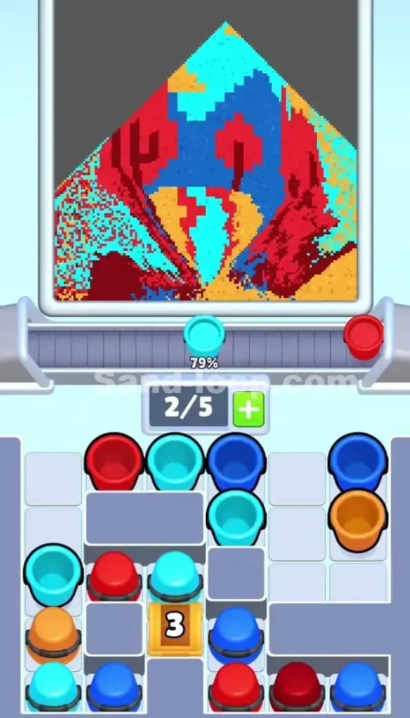 Sand Loop Level 456 Solution 1