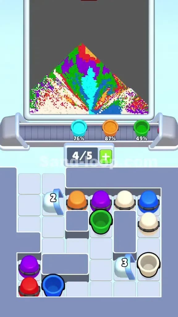 Sand Loop Level 457 Solution 2