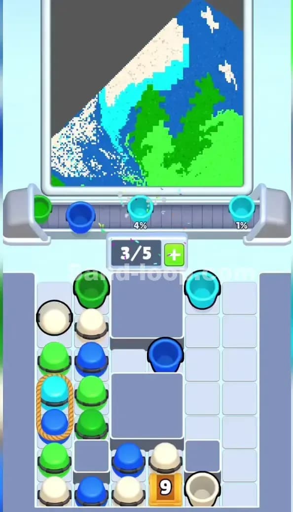 Sand Loop Level 483 Solution 1