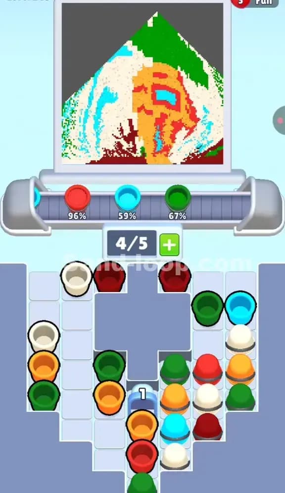 Sand Loop Level 248 Solution 1