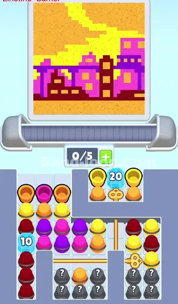 Sand Loop Level 117 Screenshot