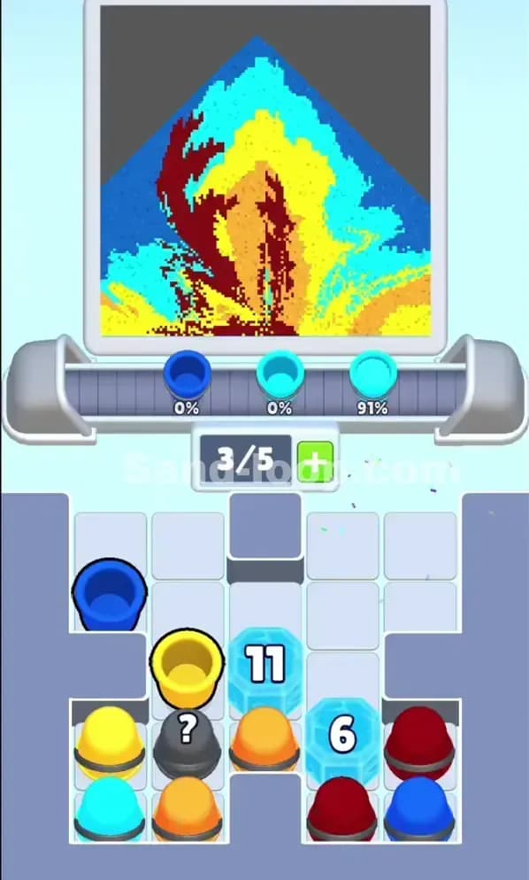 Sand Loop Level 25 Solution 1