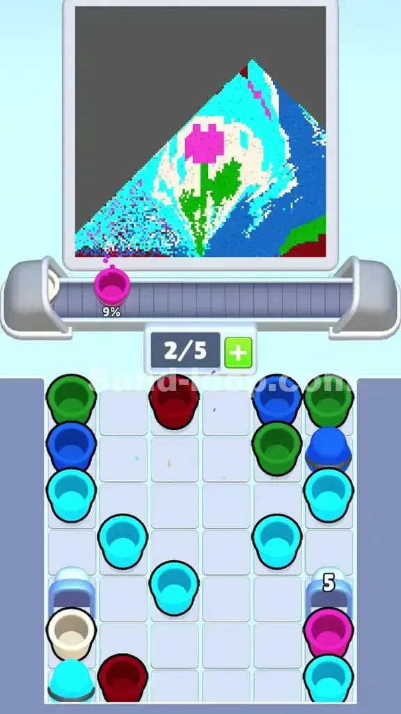 Sand Loop Level 384 Solution 2