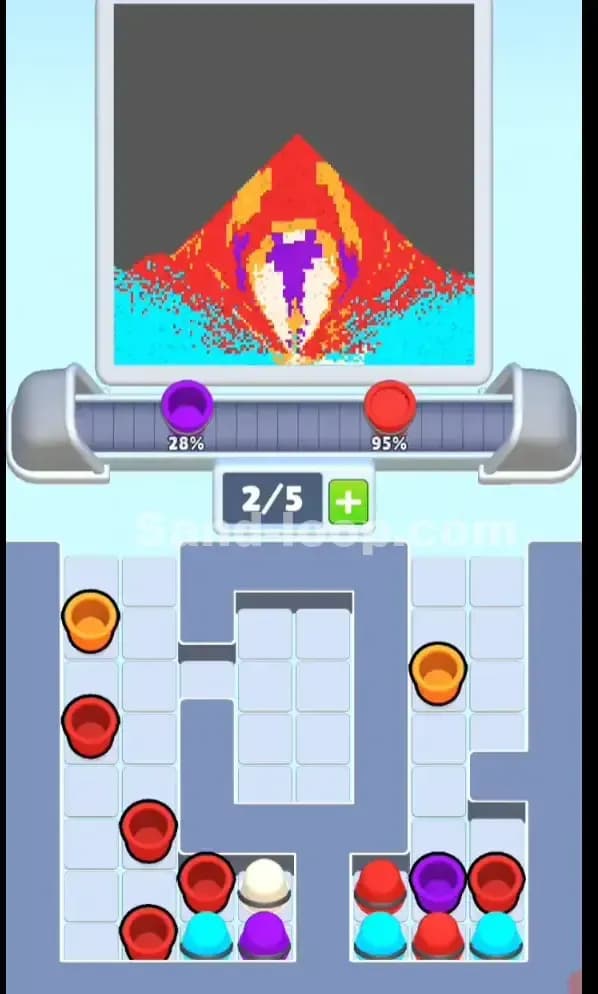 Sand Loop Level 148 Solution 2