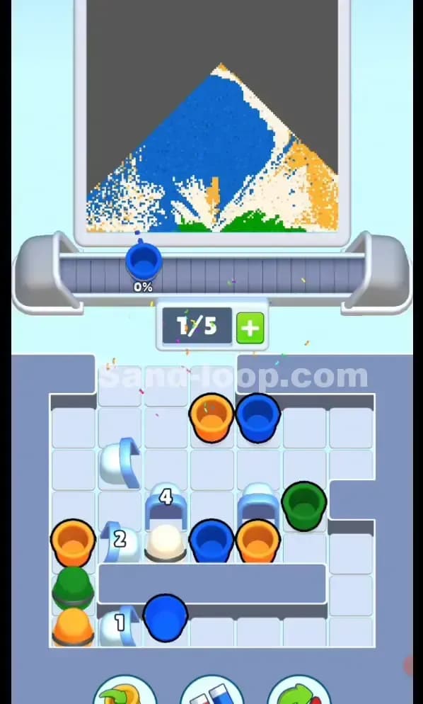 Sand Loop Level 70 Solution 1