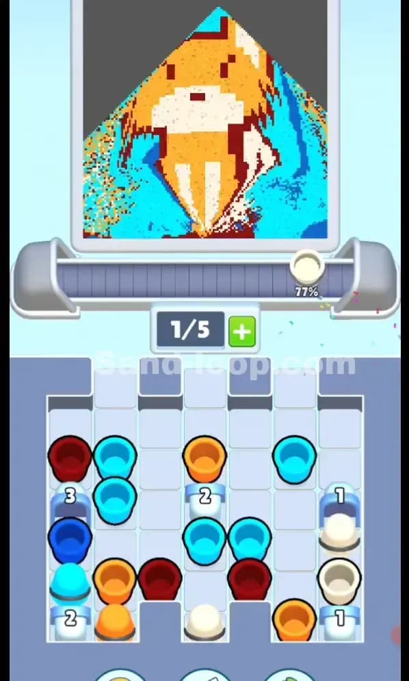 Sand Loop Level 144 Solution 1