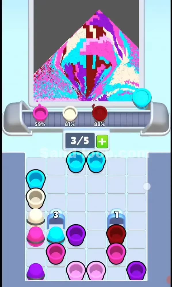 Sand Loop Level 182 Solution 1