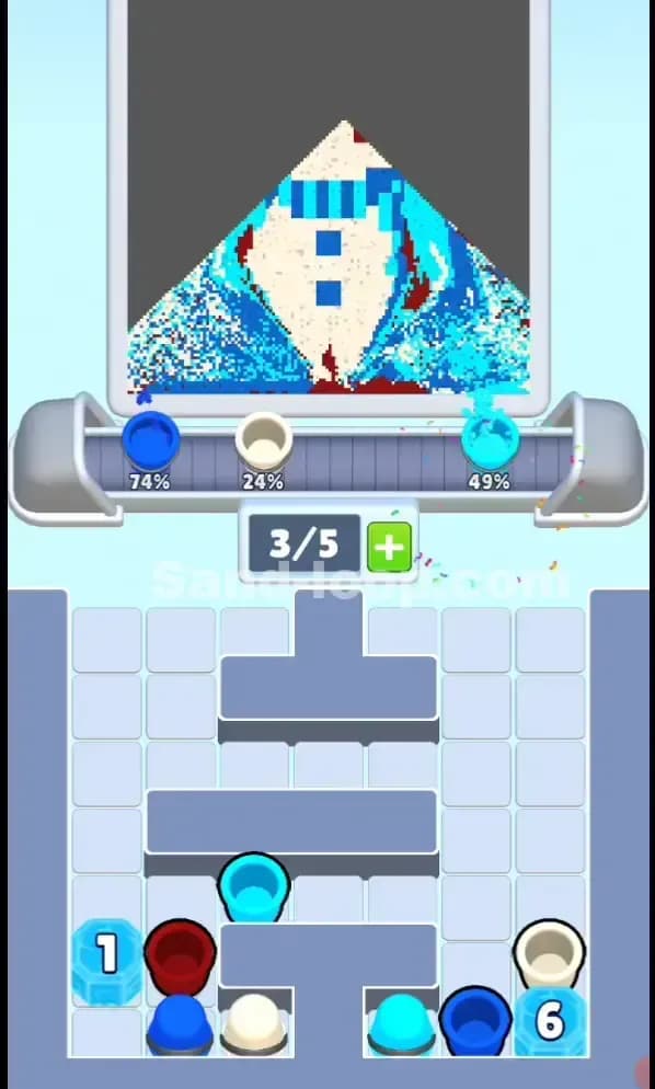 Sand Loop Level 132 Solution 2