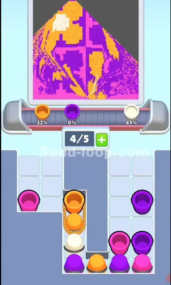 Sand Loop Level 152 Solution 1