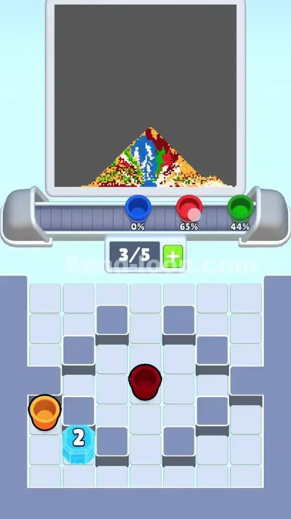 Sand Loop Level 383 Solution 3