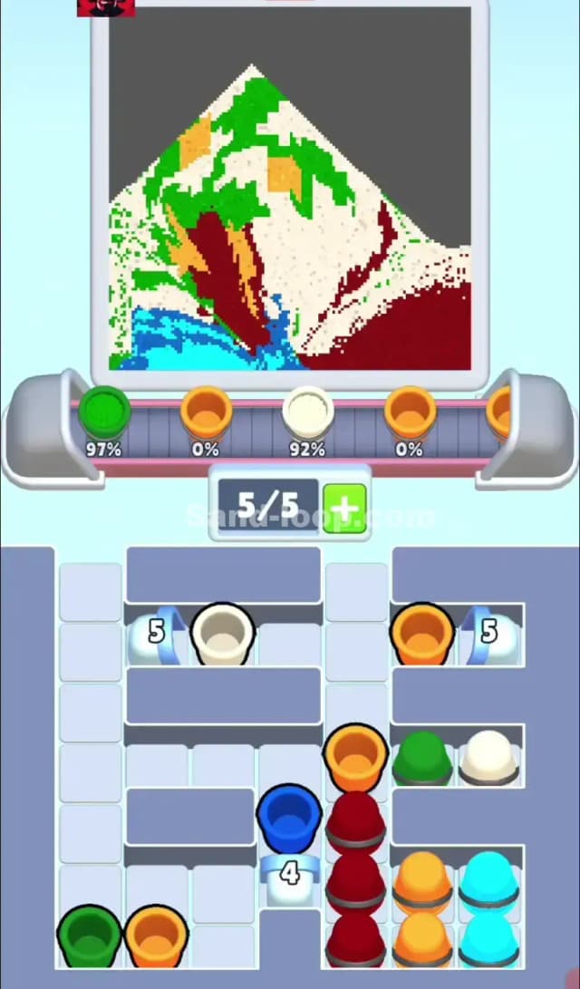 Sand Loop Level 160 Solution 1