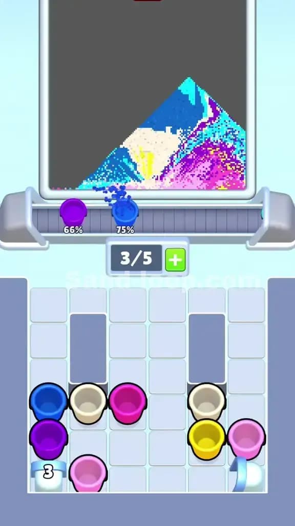 Sand Loop Level 454 Solution 2