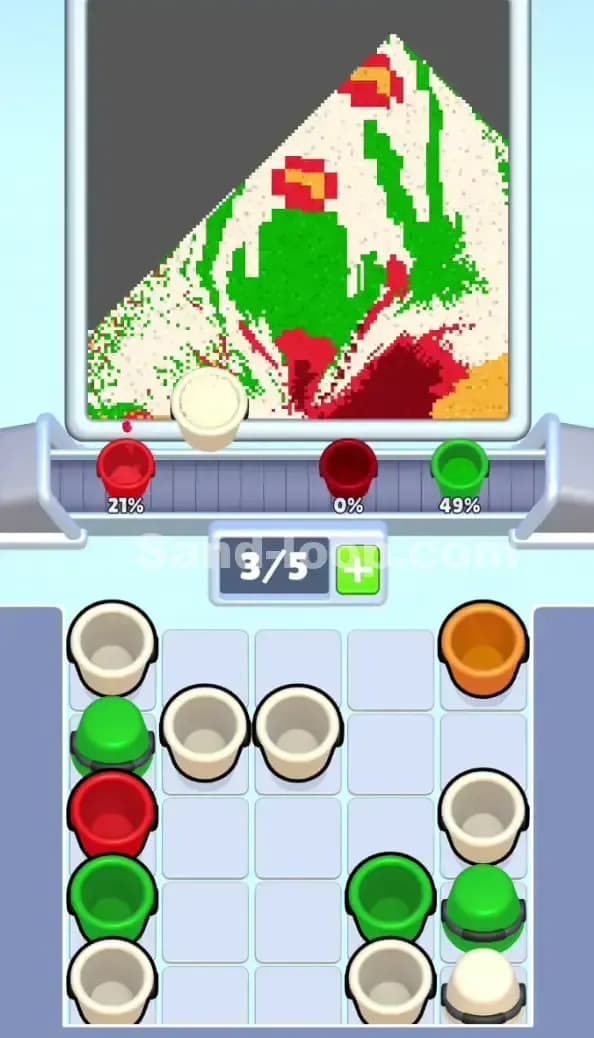 Sand Loop Level 492 Solution 1