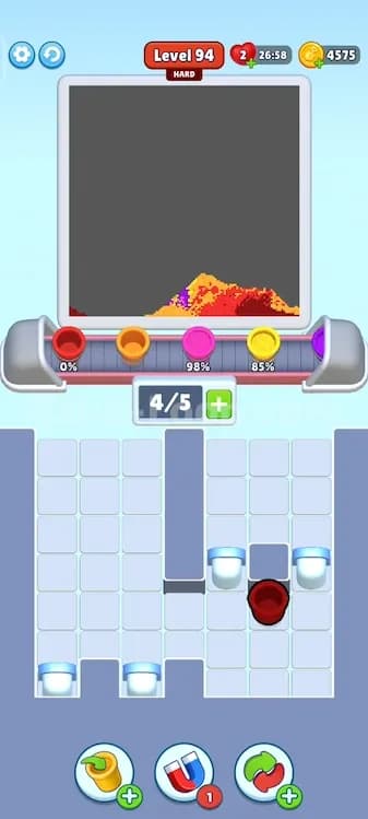 how to beat level fast in sand loop