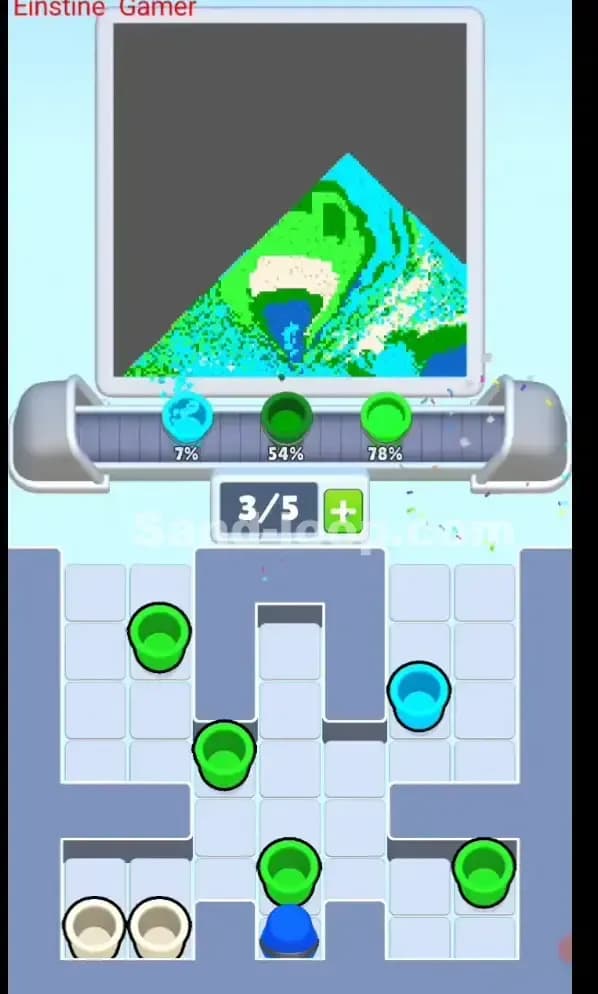 Sand Loop Level 143 Solution 2