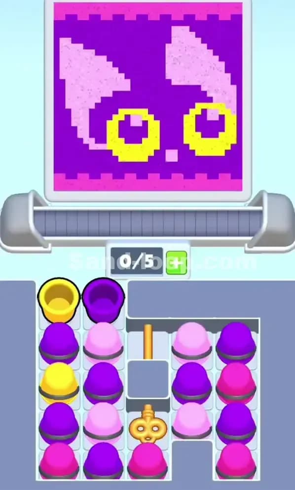 Sand Loop Level 33 Screenshot