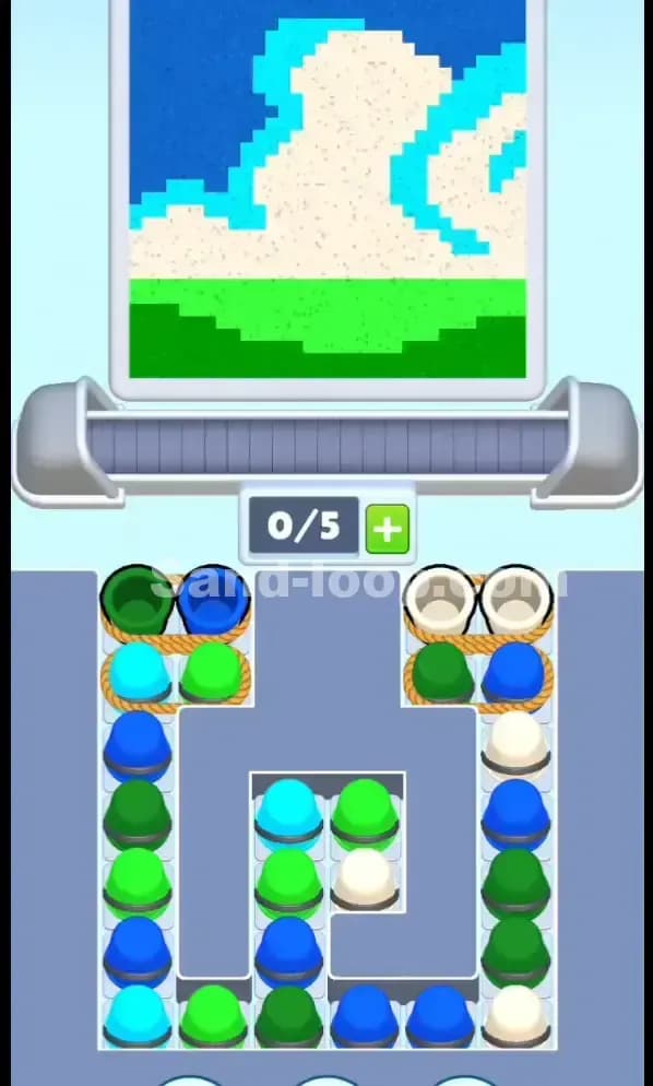 Sand Loop Level 153 Gameplay
