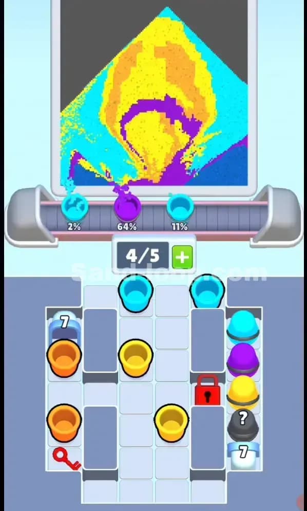 Sand Loop Level 129 Solution 1