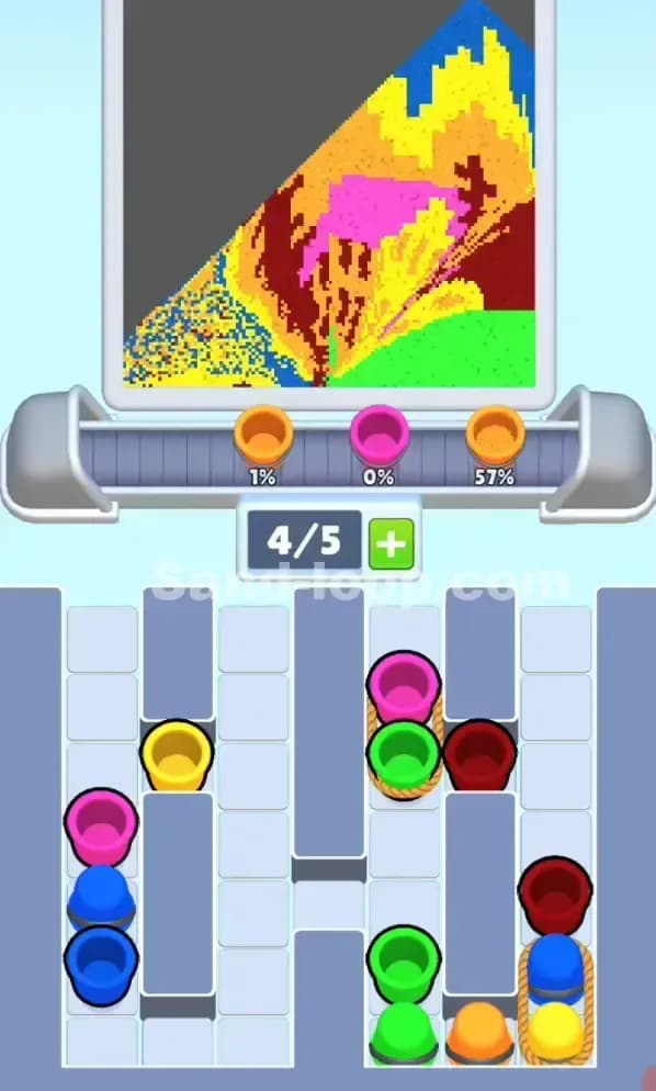 Sand Loop Level 162 Solution 1