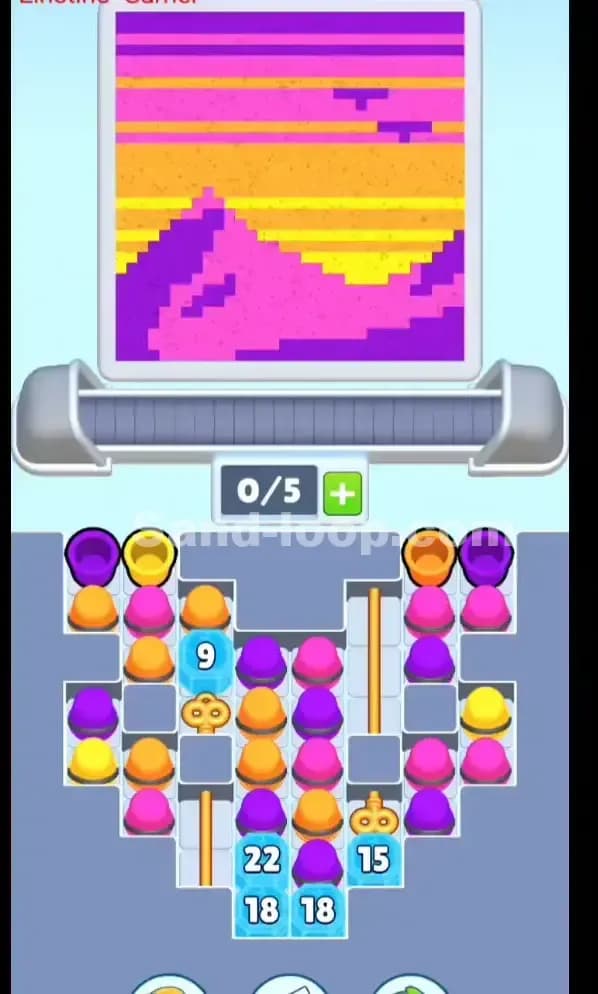Sand Loop Level 99 Screenshot