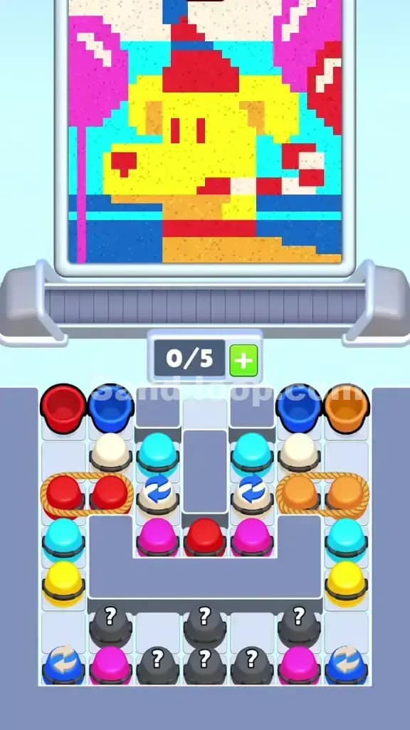 Sand Loop Level 484 Screenshot