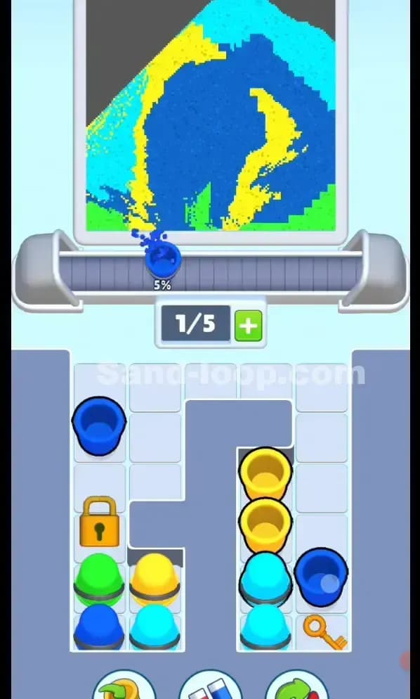 Sand Loop Level 81 Solution 1