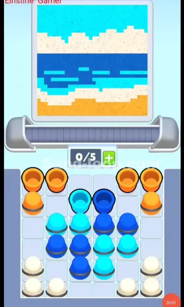 Sand Loop Level 136 Screenshot