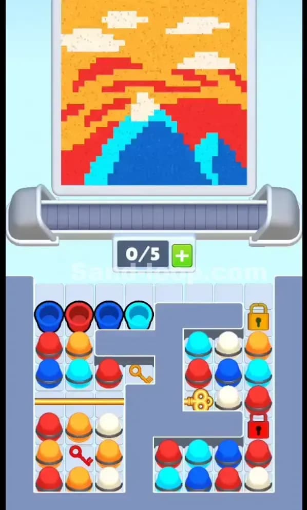 Sand Loop Level 85 Gameplay