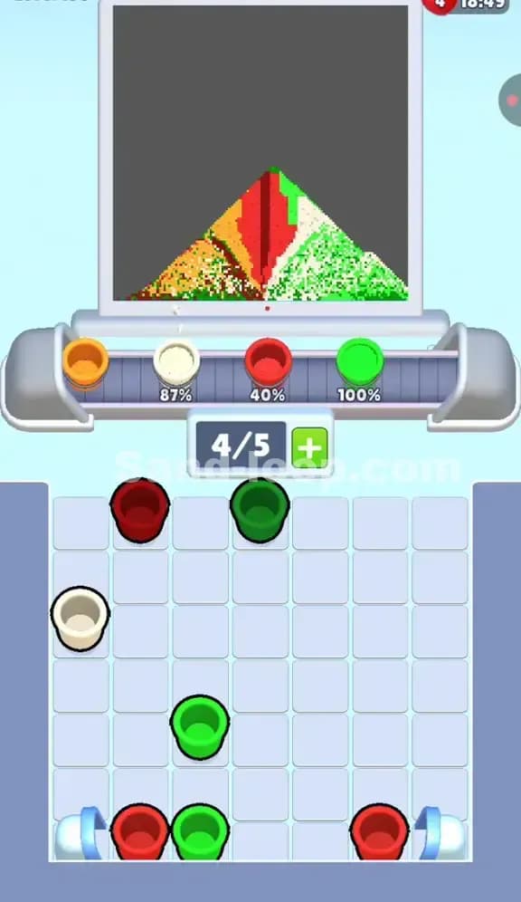 Sand Loop Level 198 Solution 2