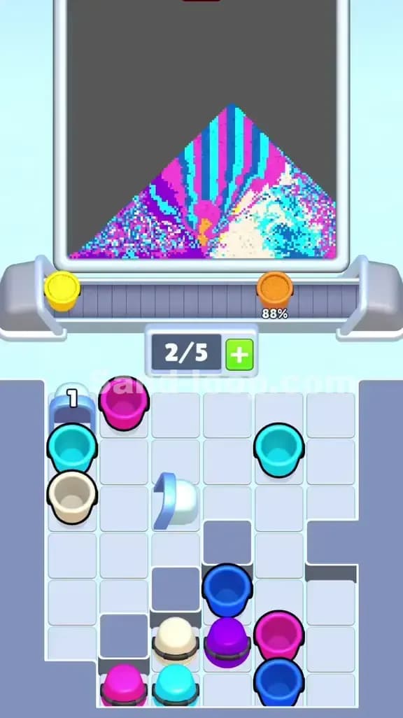 Sand Loop Level 444 Solution 2